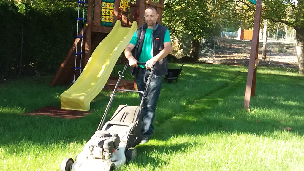 Kertek gyep karbantartása