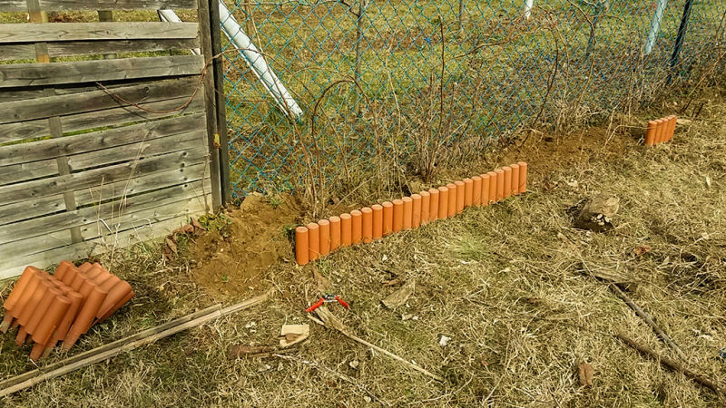 Dísz szegély elhelyezés