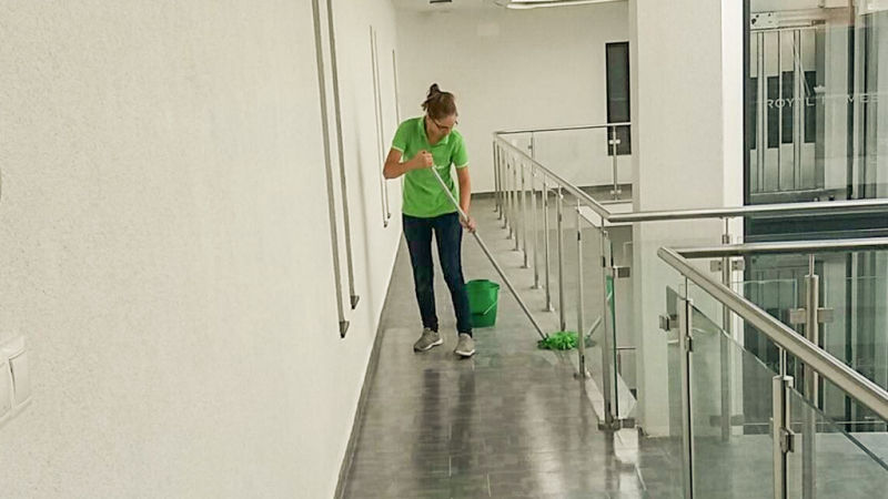 Nagy felületek felmosása